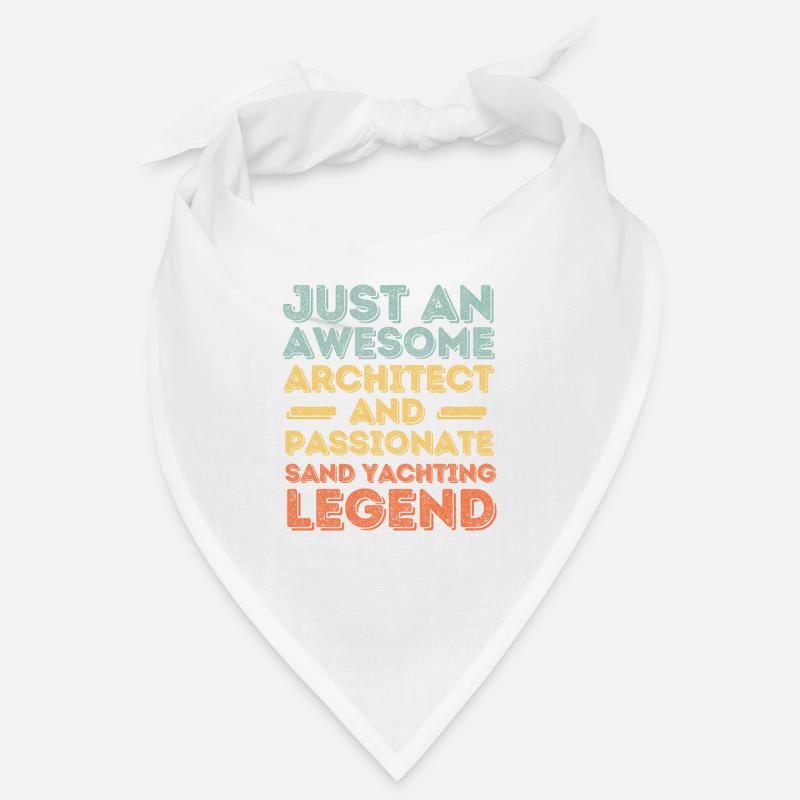 Architecte sable voile rétro Bandana