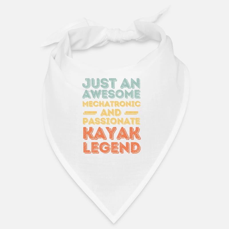 Mechatronics Engineer Kayak retro Bandana