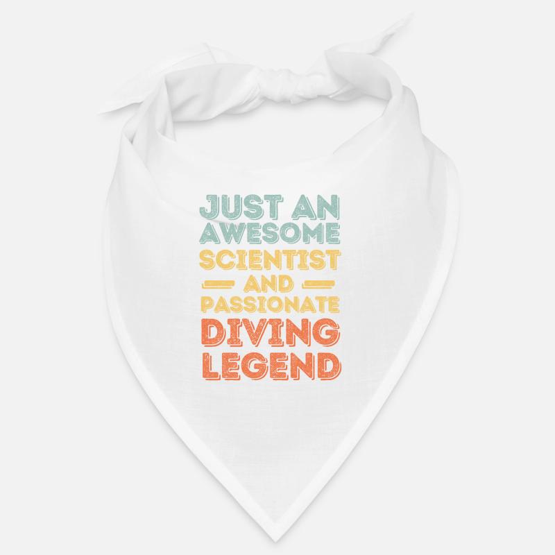 Scientists diving retro Bandana