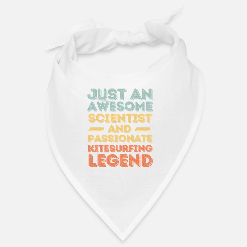 Scientist Kitesurfing retro Bandana