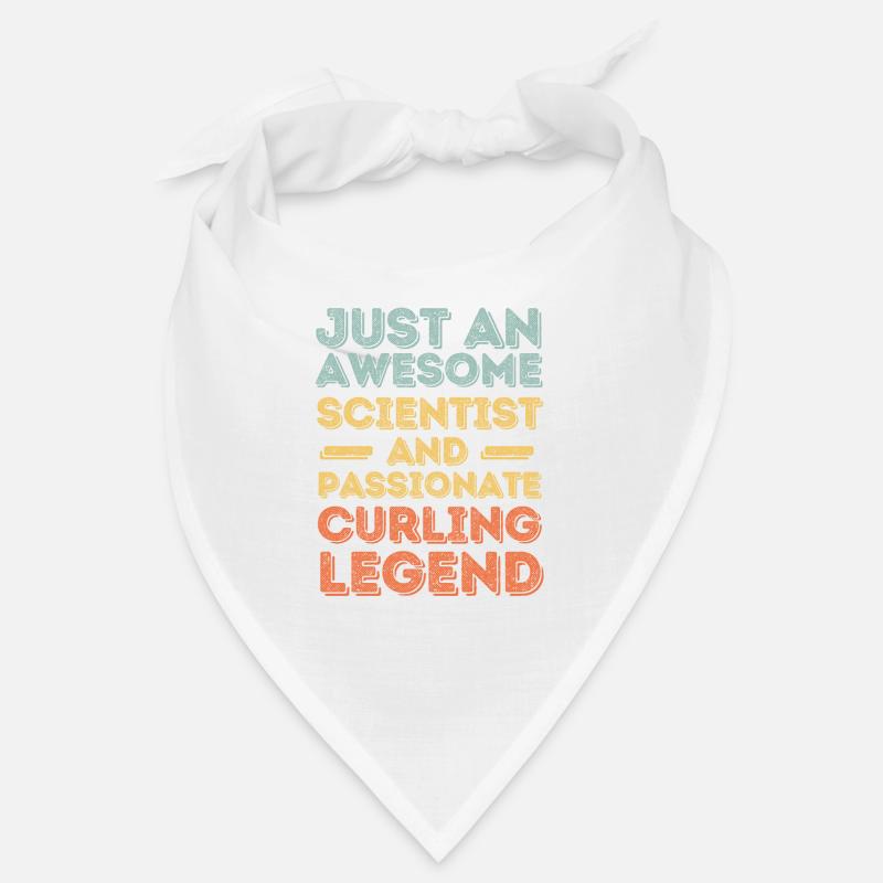 Scientifique Curling rétro Bandana