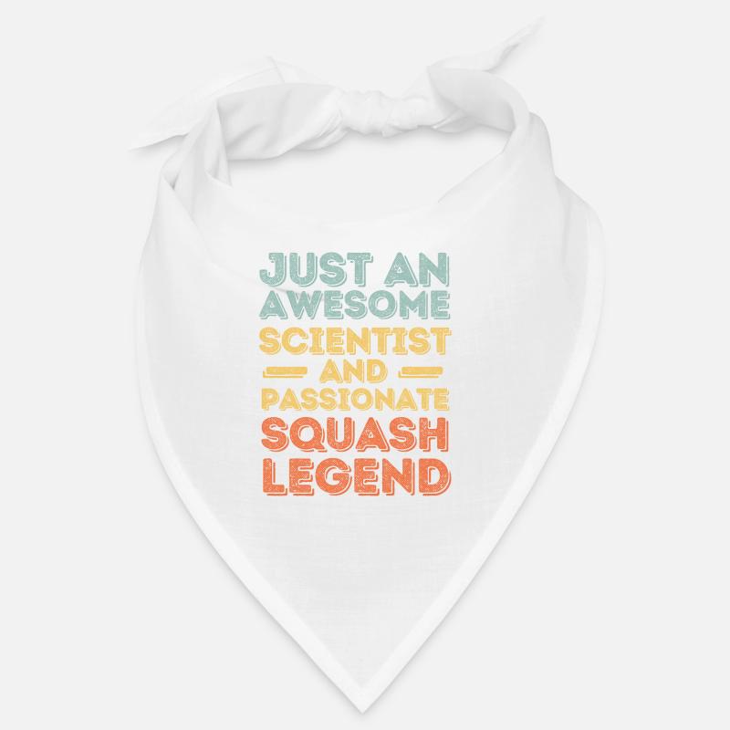Scientifique Squash rétro Bandana