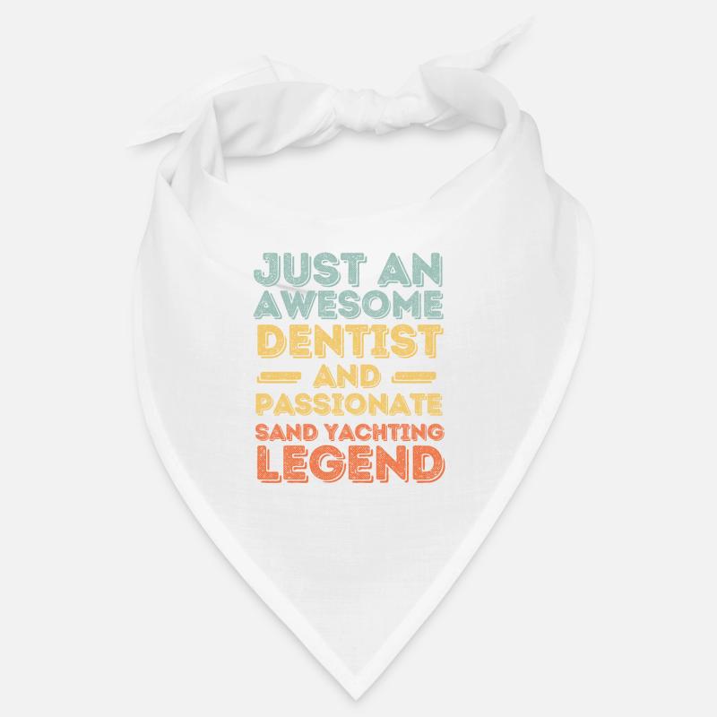 Dentist beach sailing retro Bandana