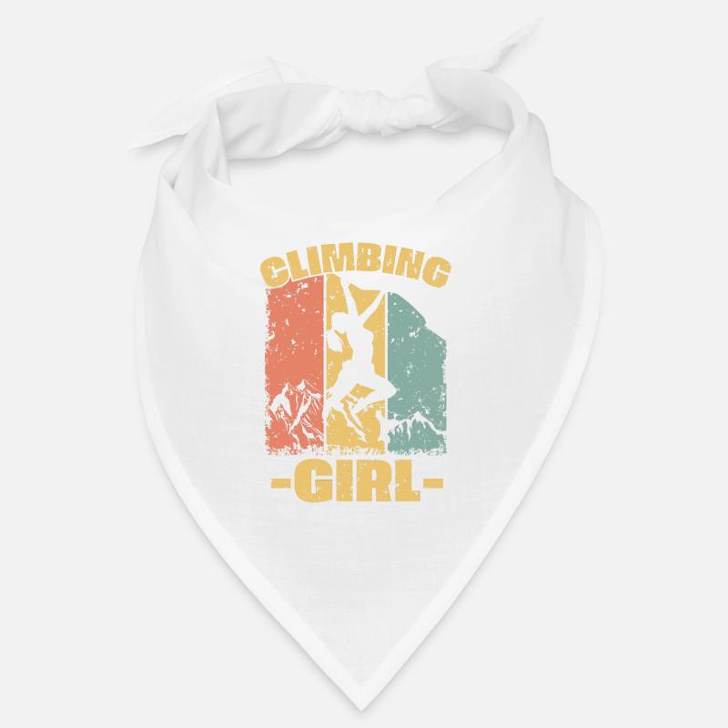 Frauen Klettern retro Bandana