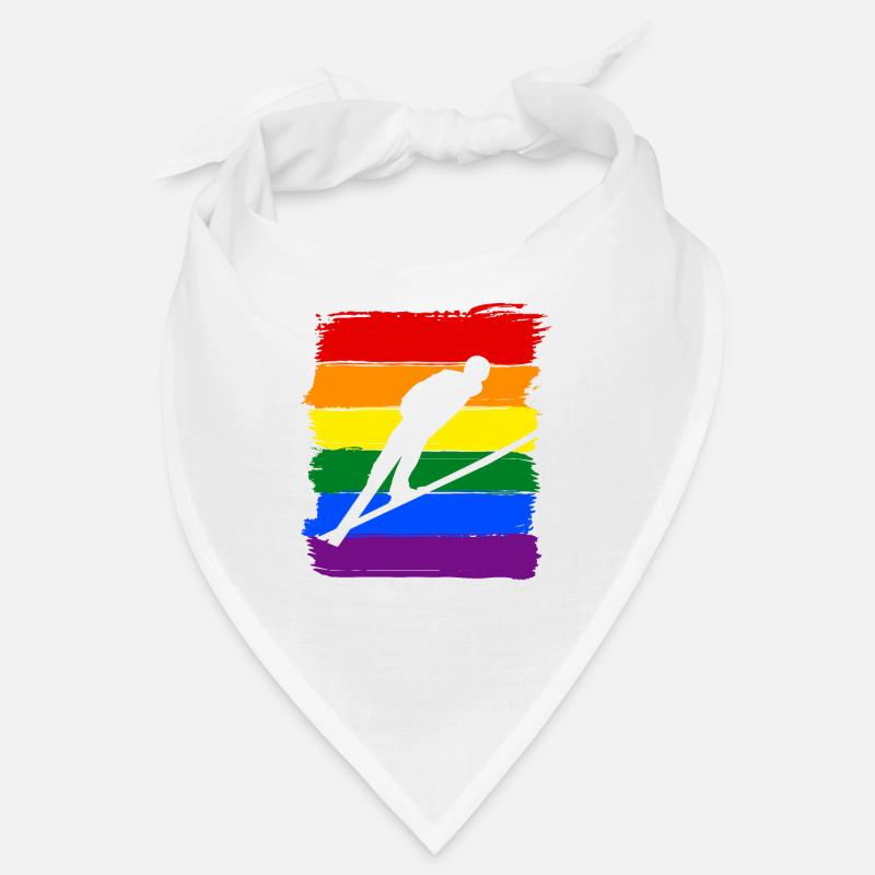 Saut à ski LGBT Pride Bandana