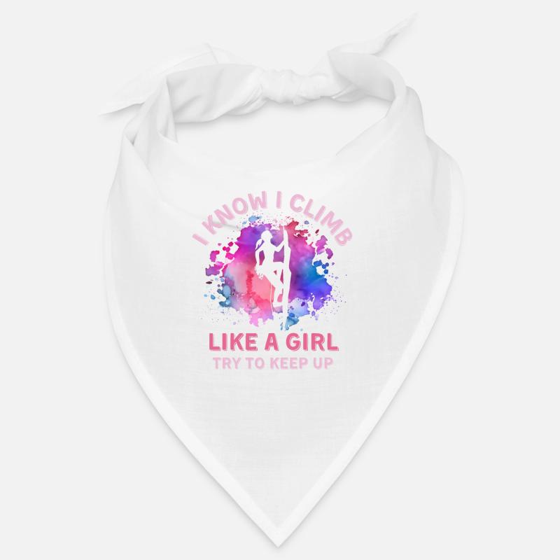 Femmes grimpeuses - Bandana - blanc