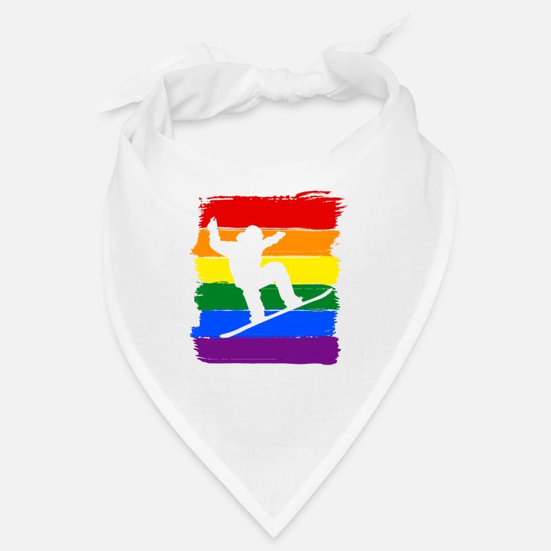 Snowboarden LGBT Pride Bandana