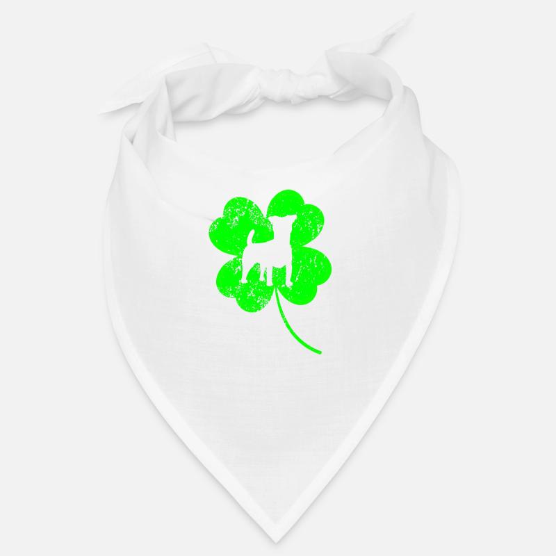 Russel-terrier Saint-Patrick Shamrock Bandana