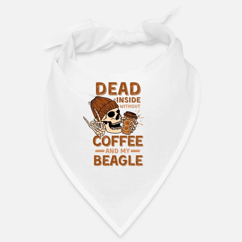 Coffee Beagle lover Bandana