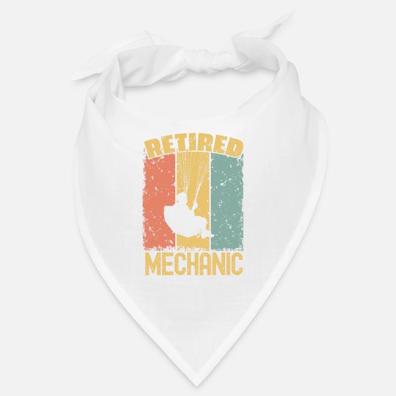 Paragliding retired mechanic Bandana