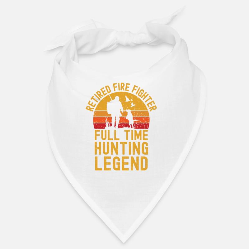 Retired fire fighter hunting legend Bandana