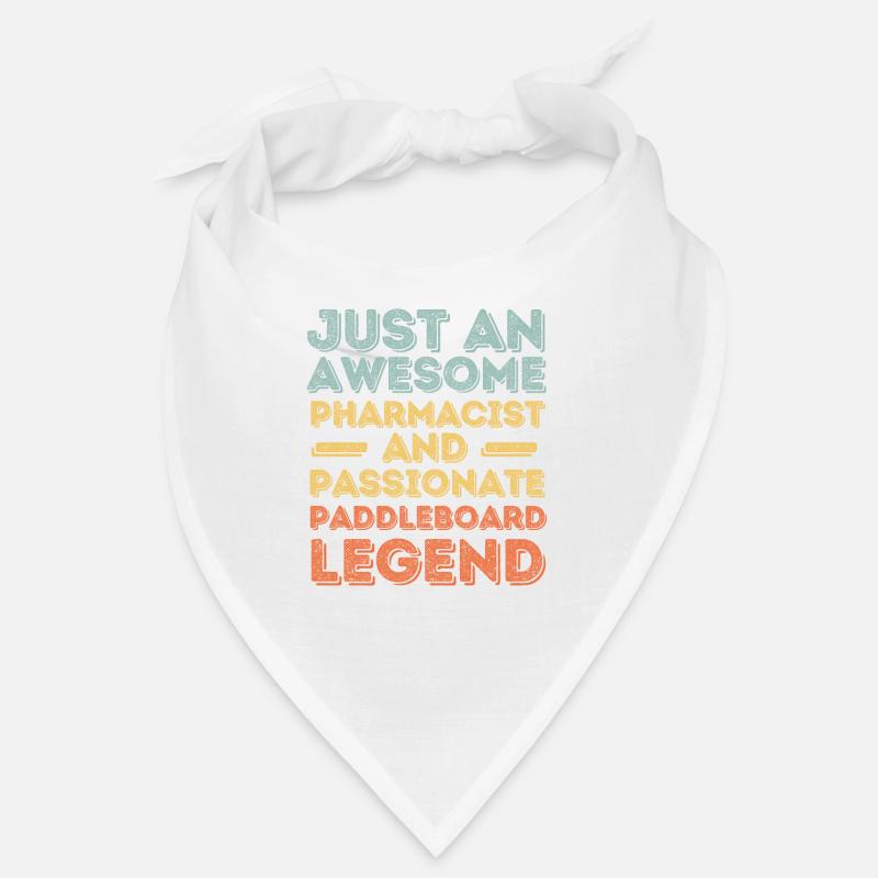 Pharmacist Paddleboard legend retro Bandana