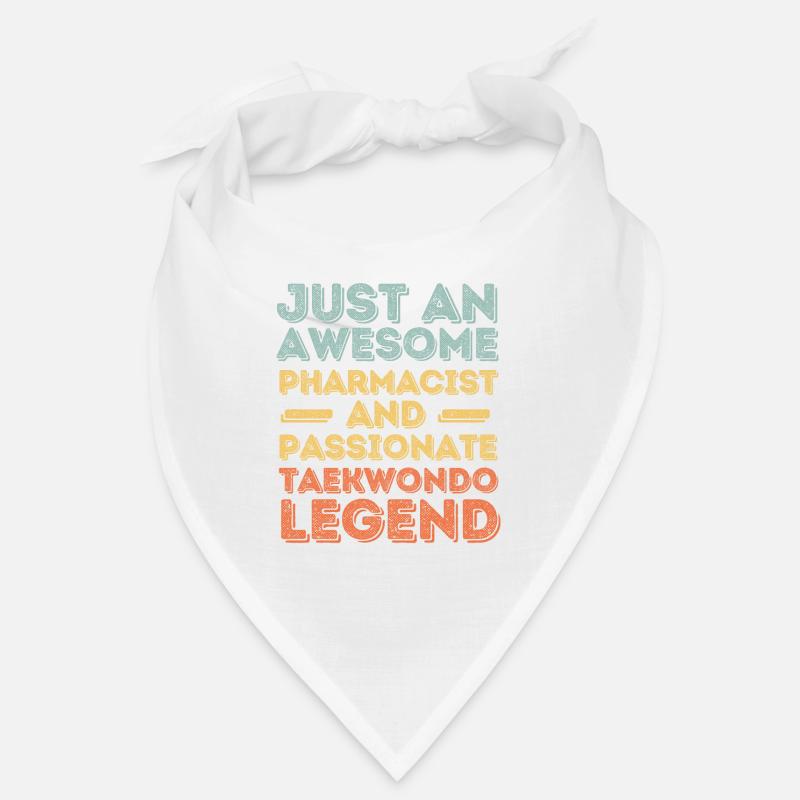 Pharmacist Taekwondo legend retro Bandana