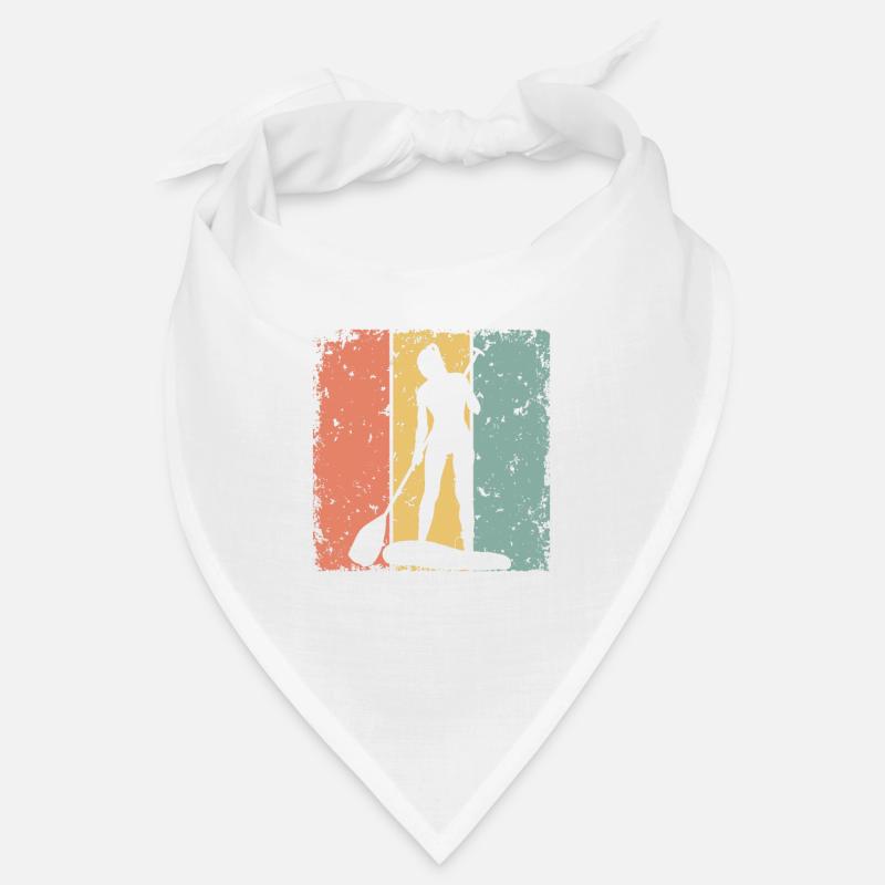 Damen Paddleboard retro Bandana