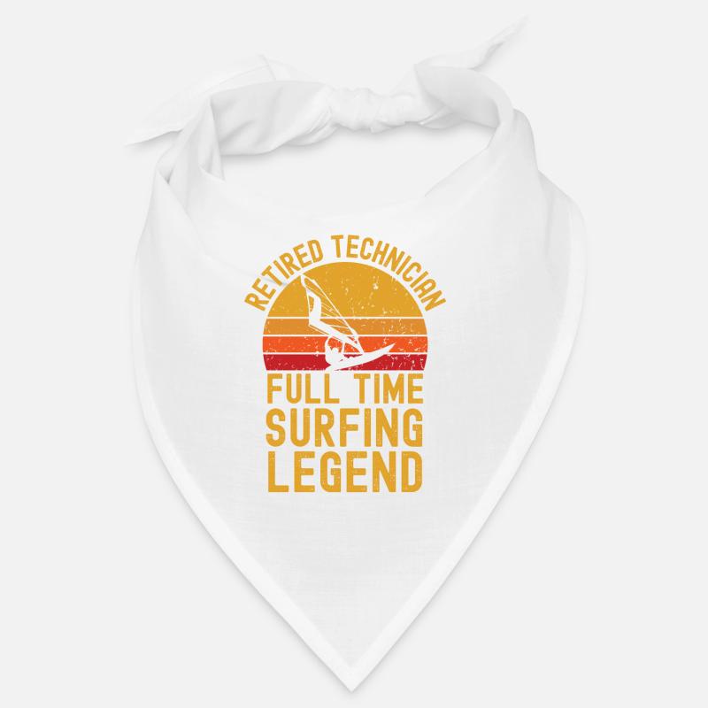 Retired technician windsurfing legend Bandana