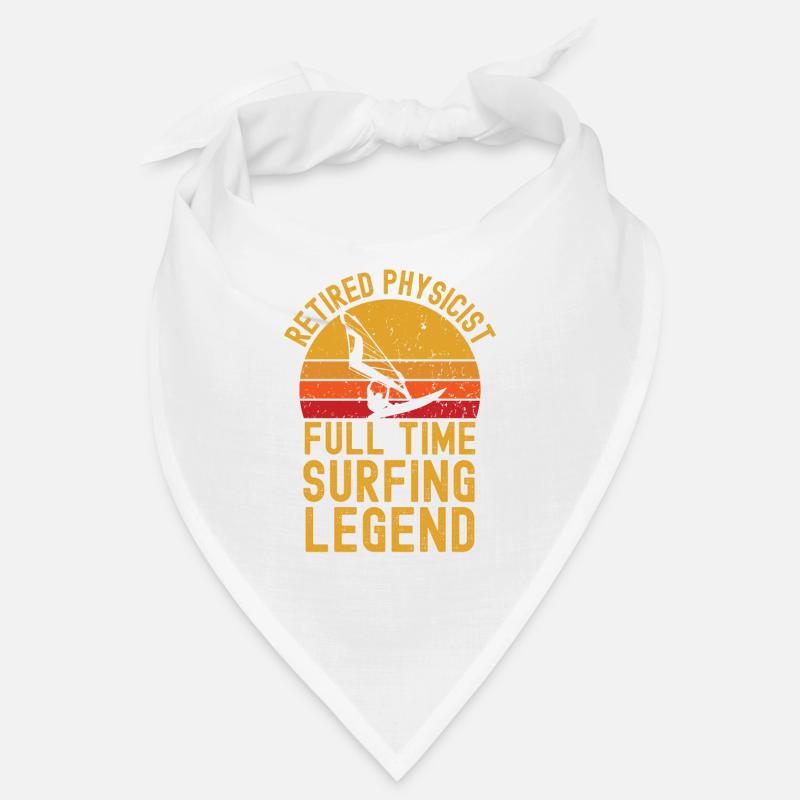 Retired physicist windsurfing legend Bandana