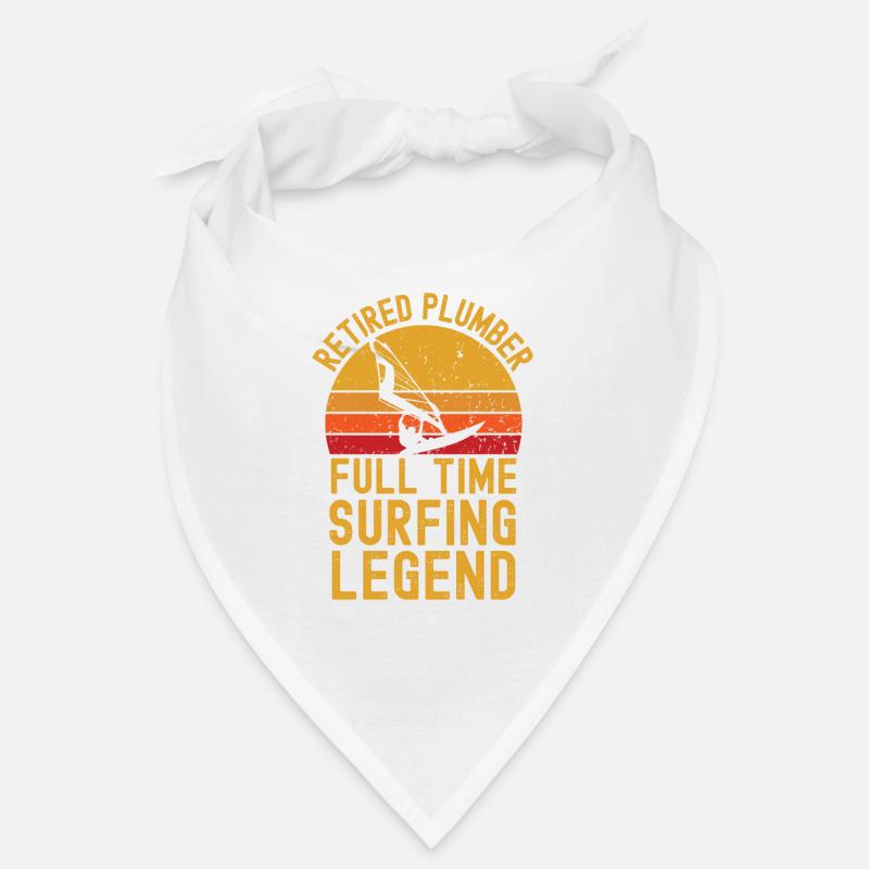 Légende de la planche à voile plombier à la retraite Bandana