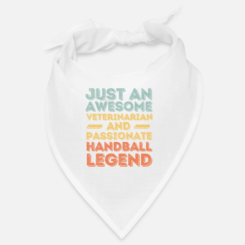 Tierarzt Handballlegende retro Bandana