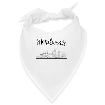 Honduras Stolz Herkunft Geschenk - Bandana - Weiß - Vorne