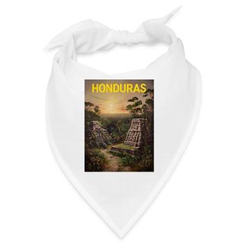Honduras Stolz Herkunft Geschenk - Bandana - Weiß - Vorne