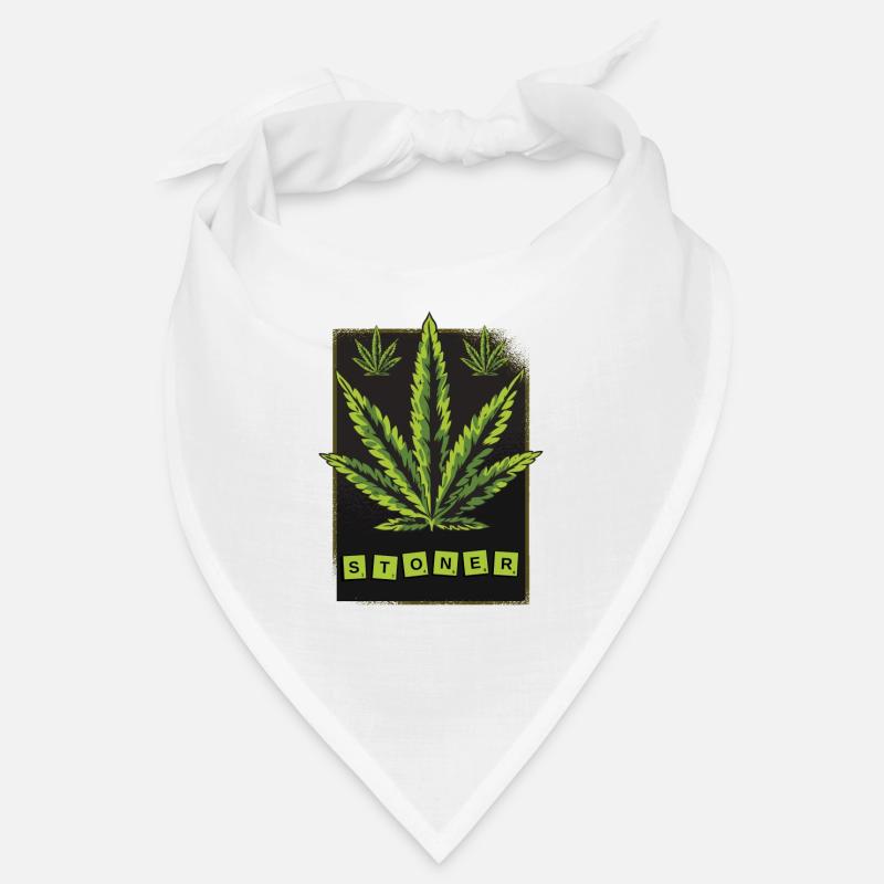 Stoner cannabis leaf Bandana