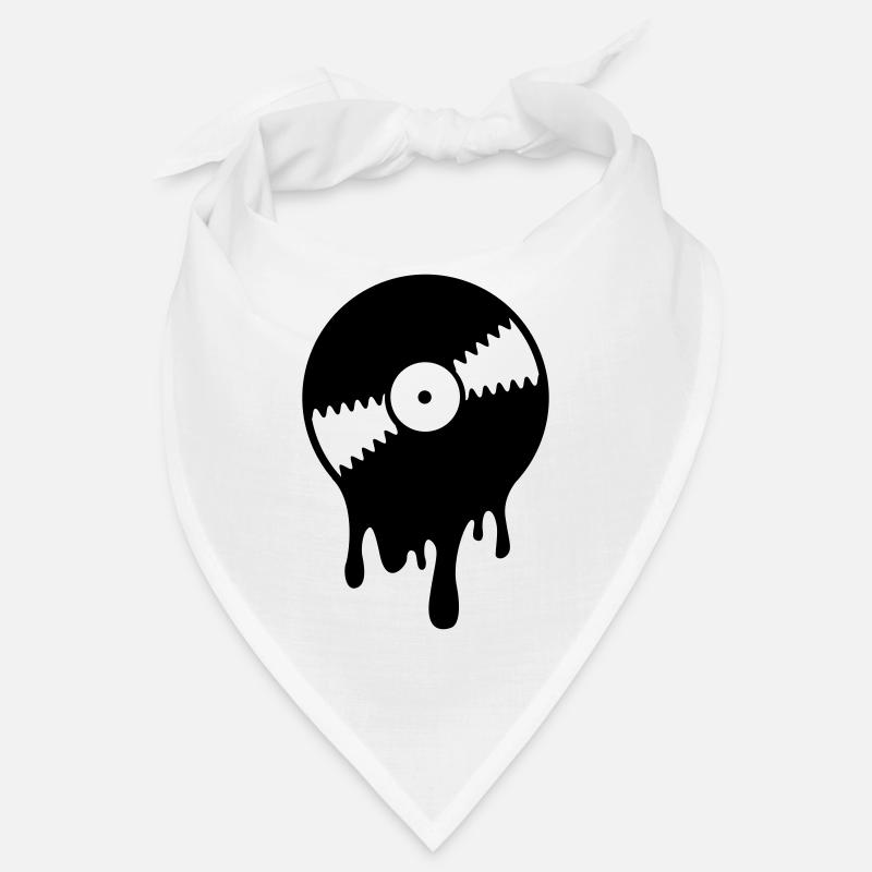 Melting Vinyl Record Bandana
