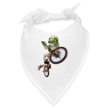 frog bmx - Bandana - Weiß - Vorne