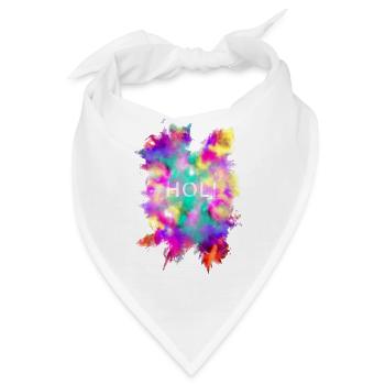 Holi Festival - Bandana - Weiß - Vorne