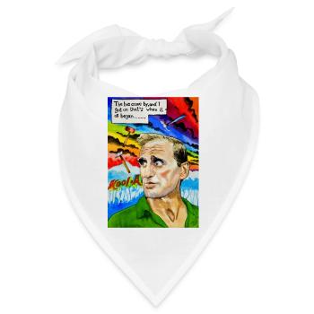 Cowboy Neal Cassady - Bandana - Weiß - Vorne