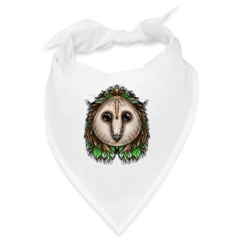 Oscar von Jon Ball - Bandana - Weiß - Vorne