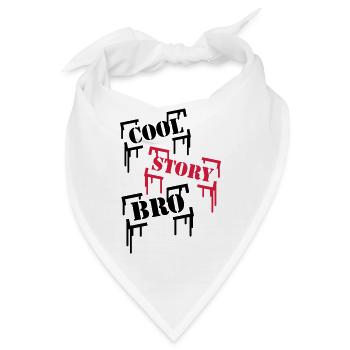 Cool Story BRO - Bandana - Weiß - Vorne