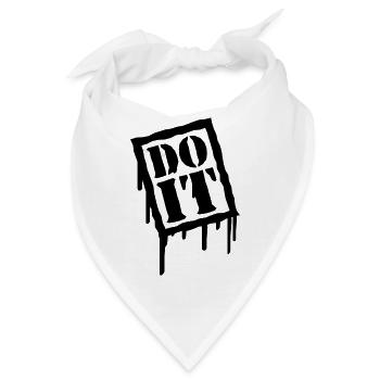 Do It - Bandana - Weiß - Vorne