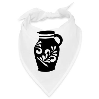 BEMBEL | Frankfurt Motive - Bandana - Weiß - Vorne