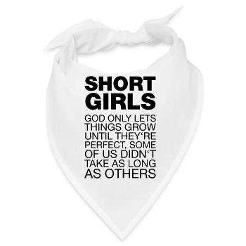 Short Girls - Bandana - Weiß - Vorne