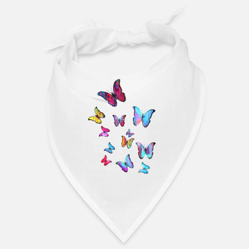 Papillon, papillon coloré, butterfly, essaim Bandana