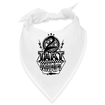 2-Takt-Kraft / Zweitaktkraft - Bandana - Weiß - Vorne