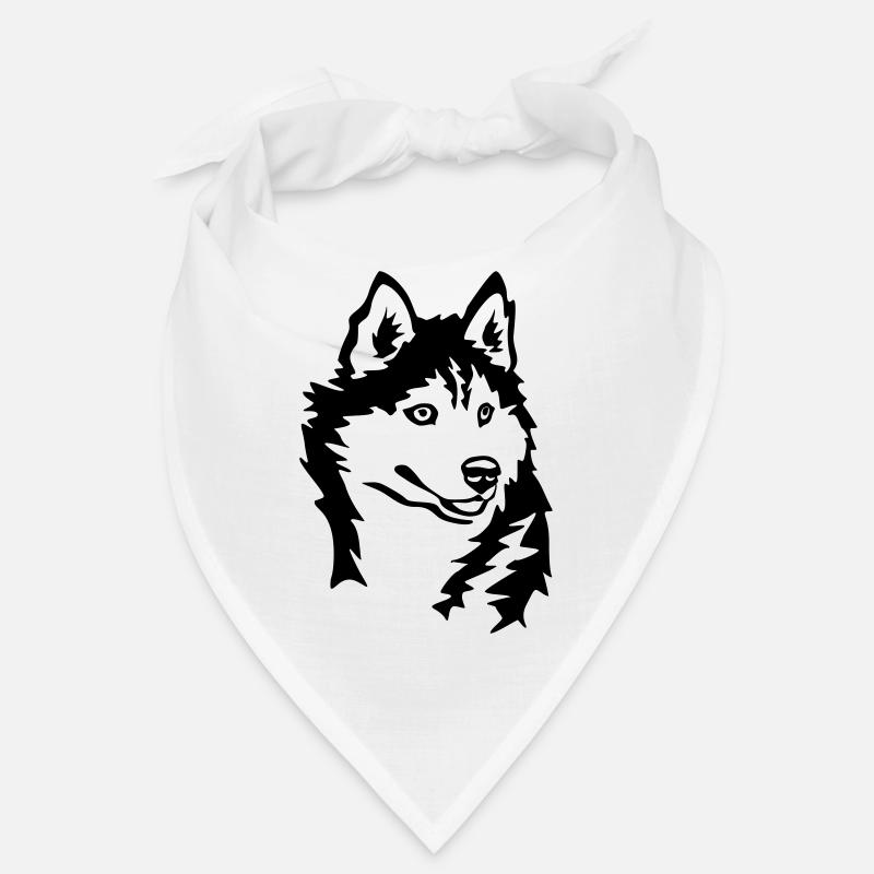 Husky head Bandana