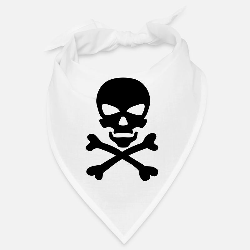 skull icon crosses bone Bandana
