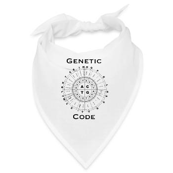 Genetic Code - Bandana - Weiß - Vorne
