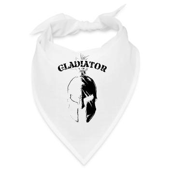 Sportauto Flügel Vogel Illustration Logo Autos - Bandana - Weiß - Vorne