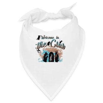 Rats Art Design 2 - Bandana - Weiß - Vorne