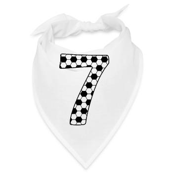 7 - Bandana - Weiß - Vorne