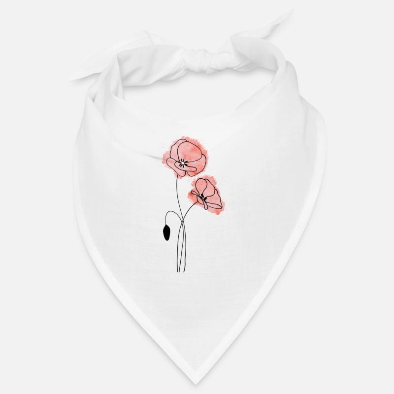 Mohnblume Bandana