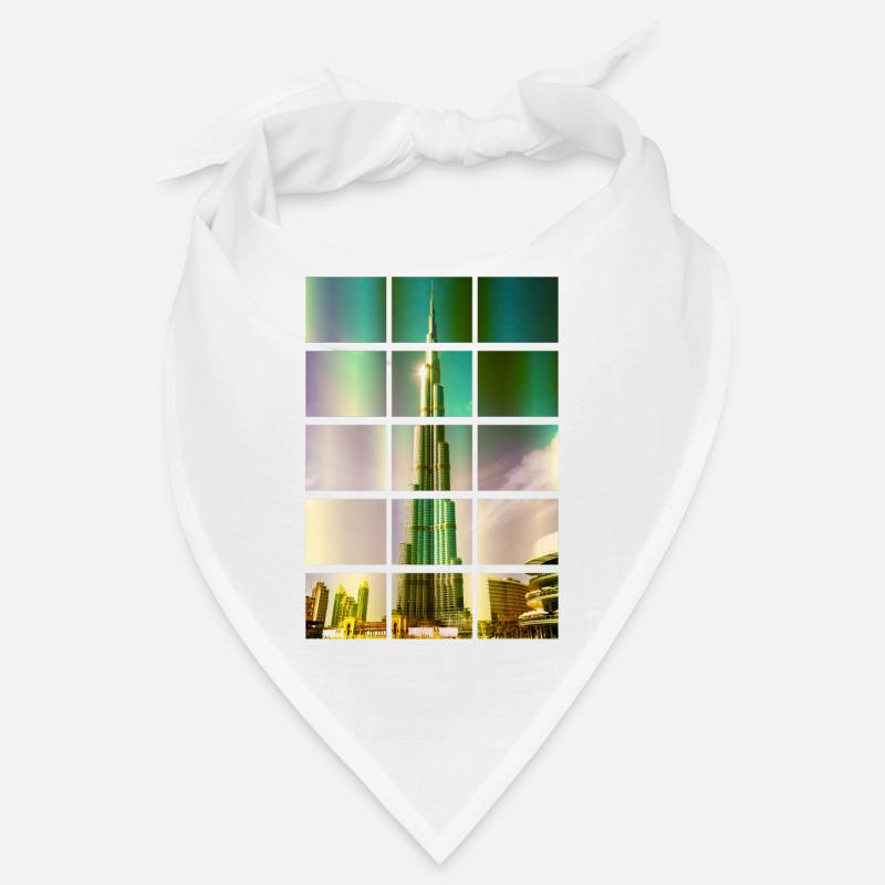 Dubai Burj Khalifa Émirats Arabes Unis Bandana