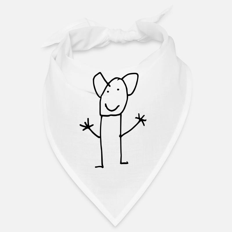 Dessin d’enfants de singe Bandana