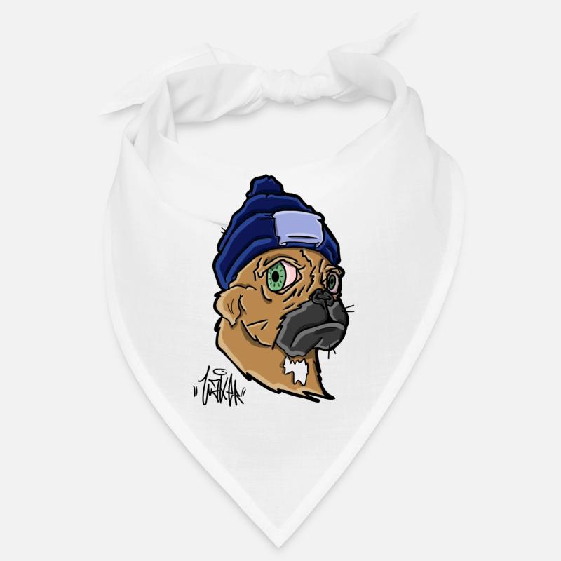 Dog with Beanie Bandana