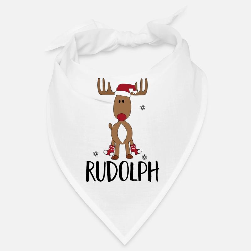 Weihnachten - Bandana - Weiß