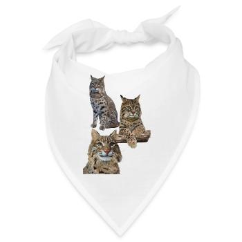 Luchs - Bandana - Weiß - Vorne