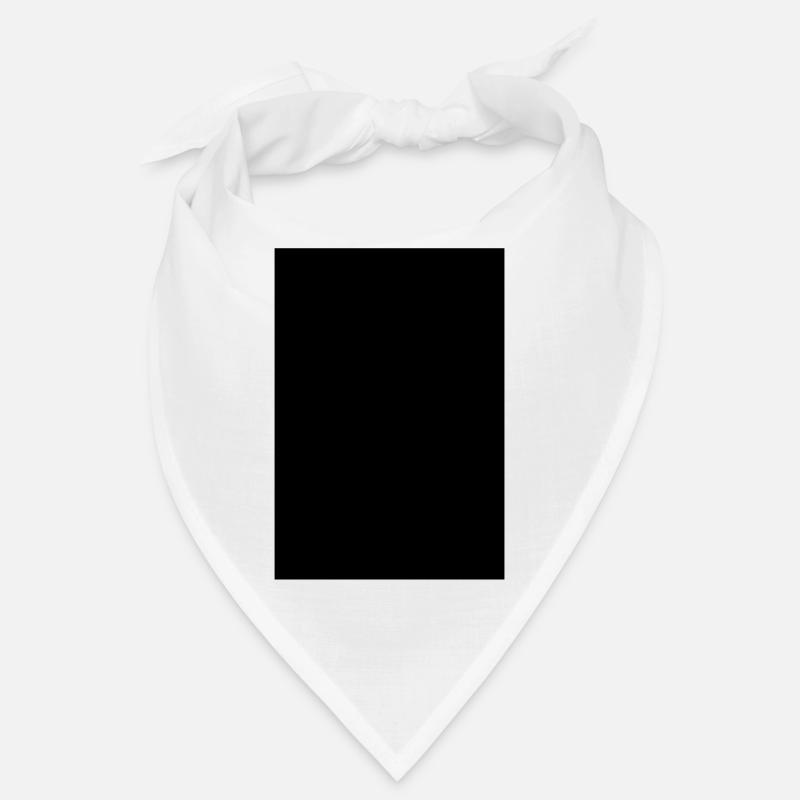 Rectangle noir Bandana
