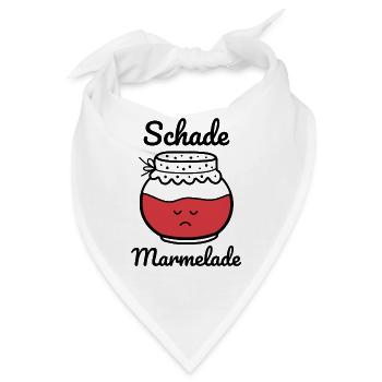 Schade Marmelade - Bandana - Weiß - Vorne